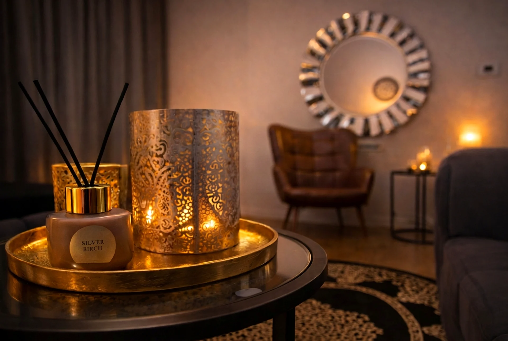 Massagestudio Ameliya Berlin-Wilmersdorf - echter Behandlungsraum mit Kerzenlicht, Duftdiffusor und diskreter Atmosphäre